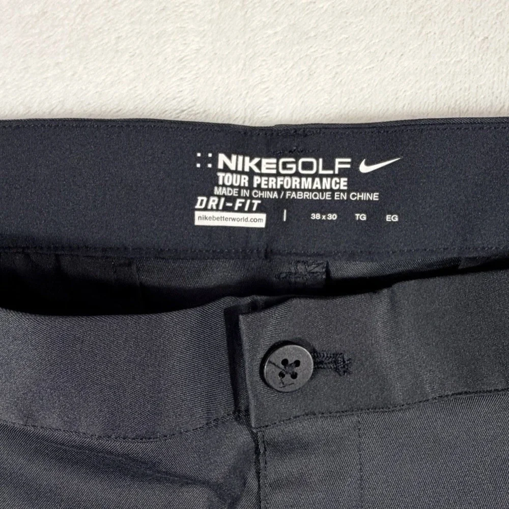 Nike Pants Men's Black 38x30 Golf Tour Performance Dri-Fit